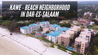 Dar es salaam | Drone Footage | Kawe Beach  Neighborhood