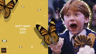 soft ron weasley edit (after effects edit)