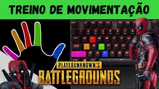 TREINO DE MOVIMENTAÇÃO NO TECLADO -  DICAS AVANÇADAS PUBG, COD, VALORANT, FORTNITE - DEADPOOL GAMES