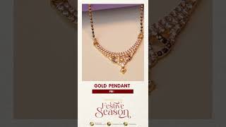 Gold Pendant #gold #goldjewellery #cmrjewellery #goldaccessories #latestgoldjewellery