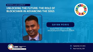 "Unlocking The Future: Blockchain's Role in Advancing the SDGs" | GBBC Blockchain Central UNGA 2024