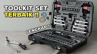 5 Rekomendasi TOOL KIT SET terbaik! ALAT PERKAKAS Serbaguna MURAH BERKUALITAS!