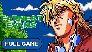 Earnest Evans GENESIS MEGA DRIVE FULL GAME Longplay Gameplay Walkthrough Playthrough VGL