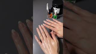 Nail Care Routine GIRLS  💅Green Nail Polish 💚 العناية بالأظافر #nailart  #greennails