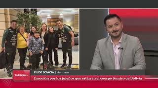 La familia jujeña del cuerpo técnico de Bolivia