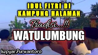 suasana idul fitri di kampung halaman