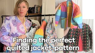 I sewed 8 quilted jackets to help you find your perfect one.  Hints and tips.