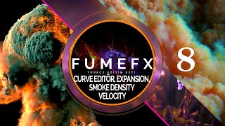 FumeFX Türkçe Eğitim Seti - Curve Editör, Expansion , Smoke Density, Smoke Buoyancy Özellikleri