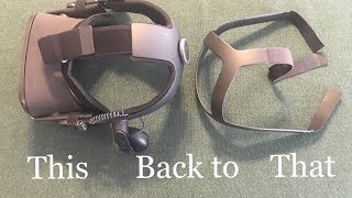 Oculus Quest head strap reinstall, well, the tricky part....