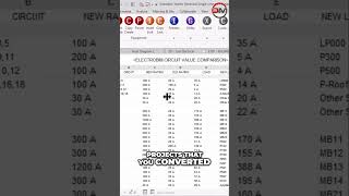 Revit Single-Line & Breaker Sizing #revit #singleline #oneline