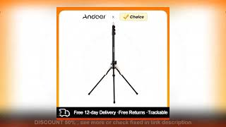 Andoer 190cm/74.8 Inch Portable Aluminum Alloy Pho