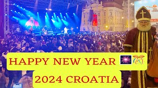 #croatia #croatiavlog #zagreb #cityview HAPPY NEW YEAR IN CROATIA 🇭🇷 2024 NEW JOBS #happynewyear