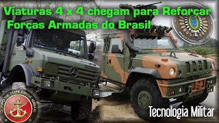 Forças Armadas Recebem Primeiras unidades 4x4 Iveco L M V - UNIMOG U 5000