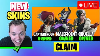 New Disney Villains Skins In The Item Shop NOW!! (Code: GyroYTT) !join