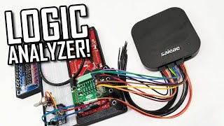 Saleae Logic Pro Logic Analyzer - Unboxing and first tests