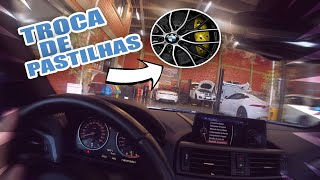 FUI VER QUANTO CUSTA PARA TROCAR OS FREIOS (PASTILHAS) DA BMW M235i! É BEM CARO!!!