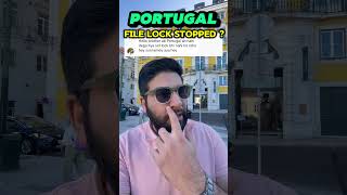 Portugal file lock system stopped #portugal