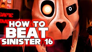 How To Beat ANIMATOR'S HELL Sinister 16 Mode