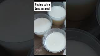 puding sutra saus caramel, enak dan ekonomis