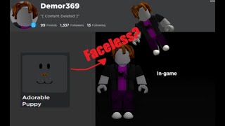 *NEW* ROBLOX INVISIBLE FACE GLITCH! (PATCHED)