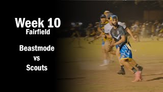 Beastmode vs Scouts - Fairfield Tuesday Oztag Div 1 - Week 10