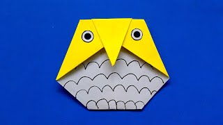 Burung hantu dari kertas origami | Paper owl