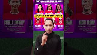 Kekuatan Baru! Pemain Keturunan Perkuat Timnas Wanita Indonesia