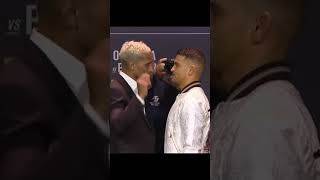 Dustin Poirier & Charles Oliveira Press Face Off #shorts