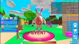 Bubble gum simulator all egg locations in egg hunt event