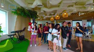 Mini drone challenge @ Garena and Shopee office