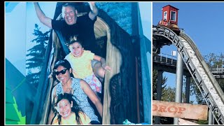 TIMBER FALLS LOG RIDE FAMILY FUN AT CALAWAY PARK, CALGARY