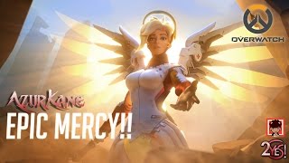 PS4 Epic Winner [Mercy] - Overwatch W/ AzurKane(Kazurk7)