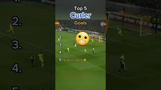 The best curler goals in football history#Soccer #football #Messi #Ronaldo #Mbappe #Neymar #Haaland