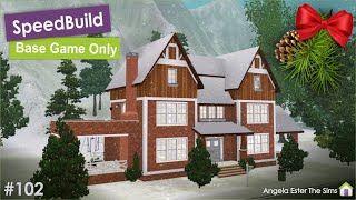 Casa Familiar Grande de Natal - Base Game Only - The Sims 3