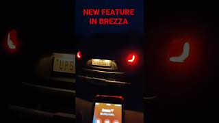 Calling Brezza New Feature In Brezza