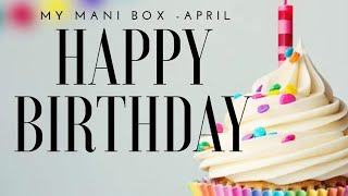 Manicure Monday | My Mani Box - April 2018|Subscription box