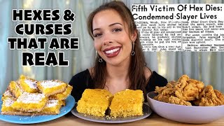 Lemon Bars, Cornbread, Fried Chicken MUKBANG