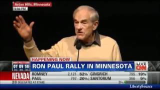 Ron Paul Speech - Minnesota Rally 2.05.12