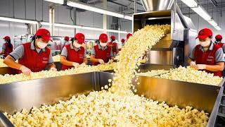 How is Popcorn Made | Inside The Factory