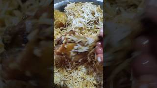 biriyani te chicken mutton er thekeo alu besi important #biriyani #biriyanilovers #foodshorts