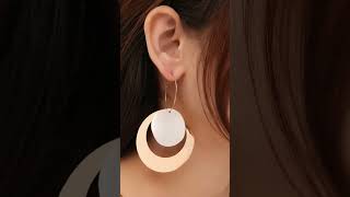 Name: Earing-172Brand: LayanAlloy Metal Round Shape Bali Earrings