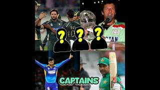 Top3 PAK Captains With Highest Winning Worldcup Percentage #cricket #shorts