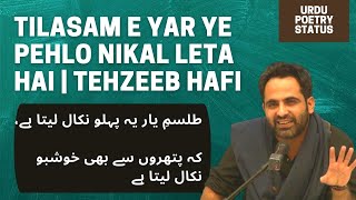 Tilasam e yar ye pehlo nikal leta hai tehzeeb hafi new kalam poetr