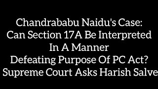 Chandrababu Naidu's Case