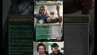 Legolas Commander! What it should have been! #youtubeshorts #lordoftherings #mtg