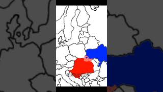 Hungary went insane.... (its a joke) #joke #hungary #war #warjoke #conflict #mapping