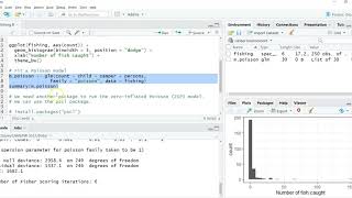 Fitting Poisson and zero-inflated Poisson models