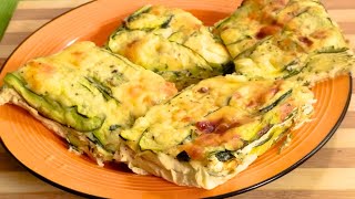 Забытый старый бабушкин рецепт с кабачками, слоями яиц и сыра 🥒🍳🧀