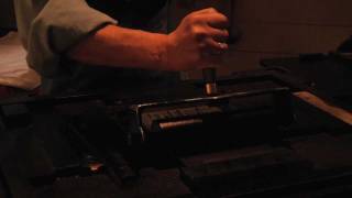 Old Sturbridge Village printer shows us how it's done