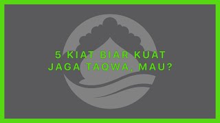 Khutbah Jumat Ustadh Achmad Junaedi: Ada 5 KIAT BIAR KUAT JAGA TAQWA, MAU? Simak smp habis!